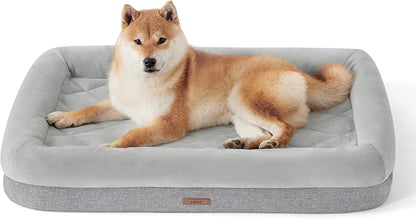 Lesure Memory Foam Dog Bed