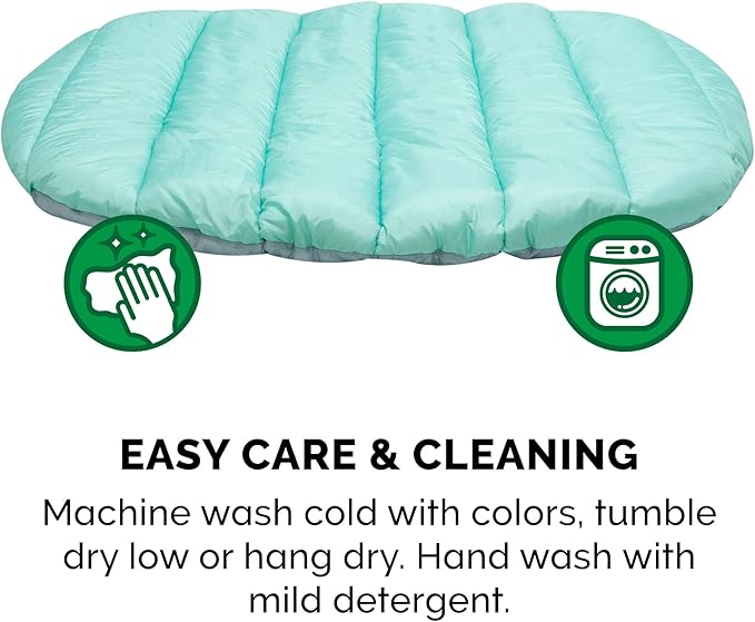 Furhaven Outdoor Travel Dog Bed for Small Dogs w/ Carry Bag