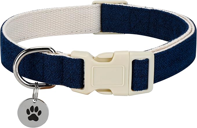 Breathable Cotton Dog Collar