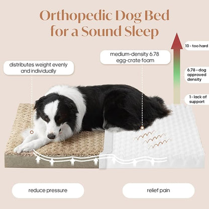 Medium Dog Bed for Dogs up to 35