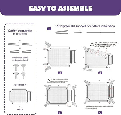 Outdoor Dog Bed with Portable Bag