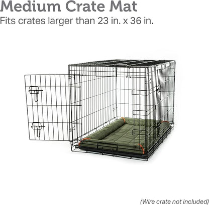 Friends Forever Bolster Dog Crate Mat 36 Inch