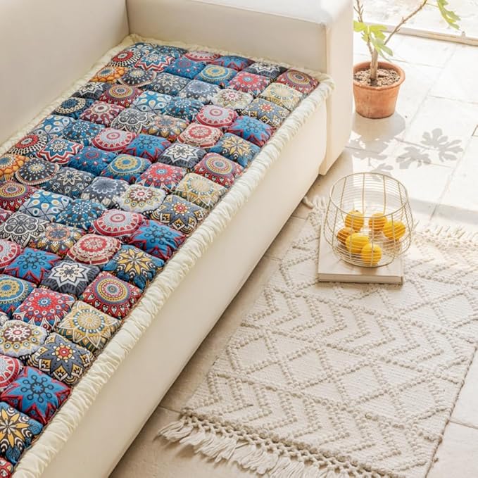 Washable Pet Bed Couch Cover，Funny Cat Mat Sofa Cover，Anti-Slip Dog Bed Sofa Cover，Pet Friendly Sofa Cover for Large Dogs (Phantom Blue 70x210 cm/28 83in)