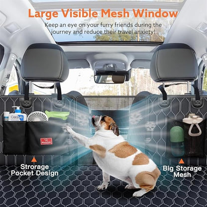 Ultimate Dog Car Seat Cover 400lbs& Waterproof,with 630D Oxford-Fabric-Ideal