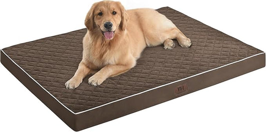 Orthopedic Dog Beds for Large Dogs with Removable Washable Cover 48 inch,