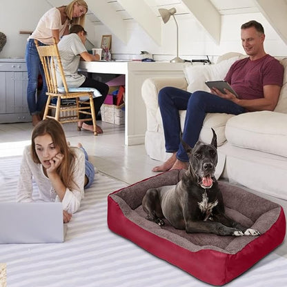 PUPPBUDD Dog Beds for Extra Large Dogs