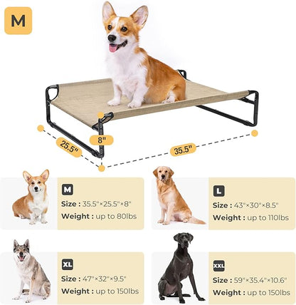 Veehoo Original Cooling Elevated Dog Bed