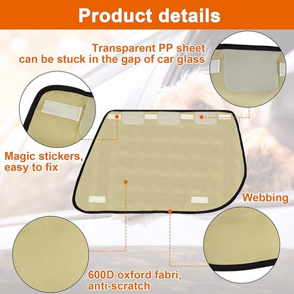 DogLemi 2 Pack Dog Car Door Protector 600D Oxford