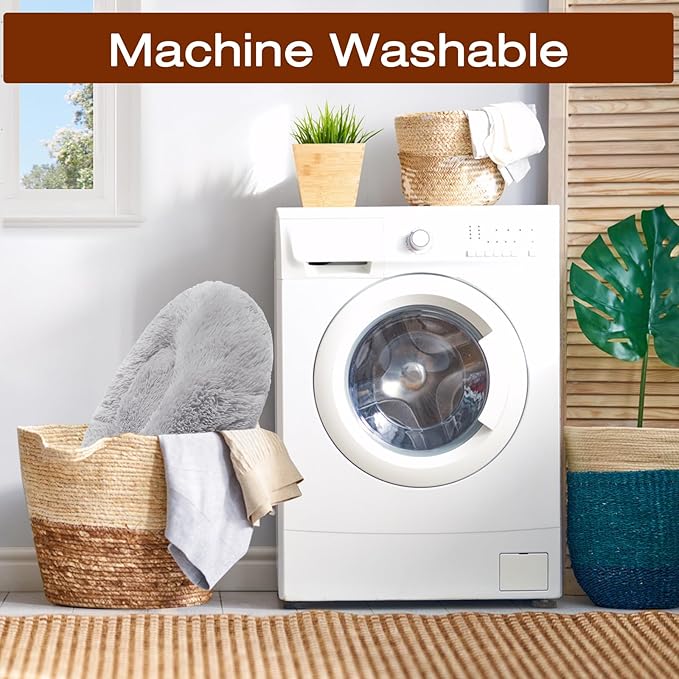 JOLLYVOGUE Calming Donut Dog Bed (24")