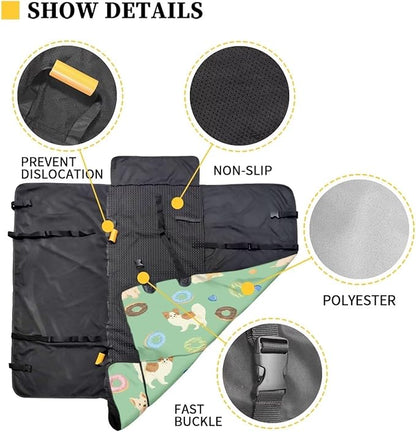 AFPANQZ Dogs Car Dog Cat Seat Cover Large