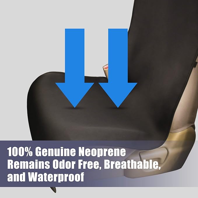 Ryzen Waterproof Neoprene Universal Fit Car Seat Cover