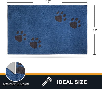 PURRUGS Dirt Trapper Door Mat 32" x 47"