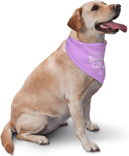 Birthday Girl Dog Bandana