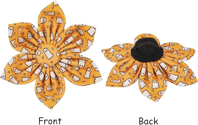 Lionet Paws Dog Collar with Flower 16-26in