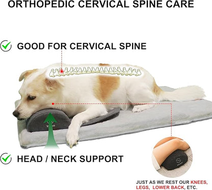 Dog＆Cat Bolster Pillow/Headrest for Medium Dogs＆Cats 1