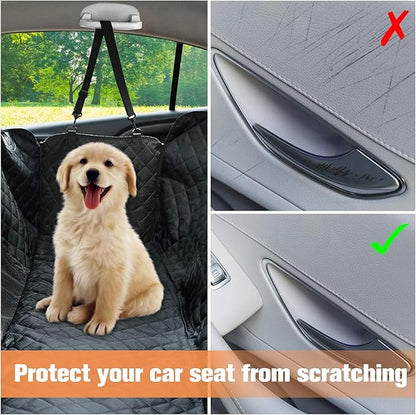 PETICON Dog Car Seat Cover with Mesh Window 100% Waterproof