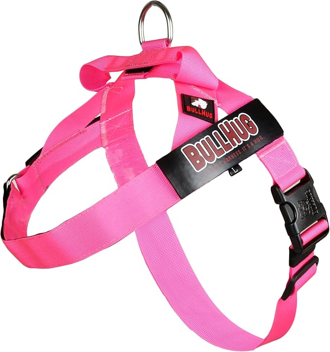 BULLHUG Harness – Made for Larger Chested Dogs Like English Bulldogs