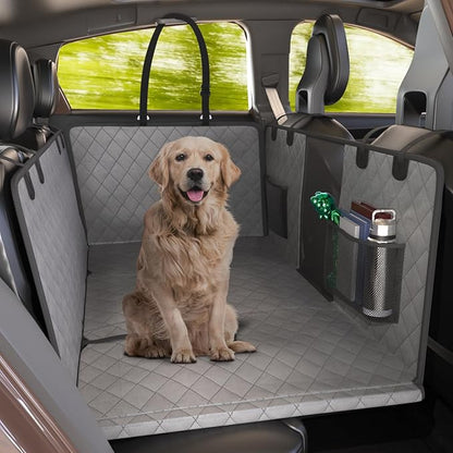 Katziela Back Seat Extender for Dogs-Large Space 2 Foams 425Lbs