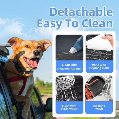 TECTINTER Back Seat Extender for Dogs-Large Space 400lbs