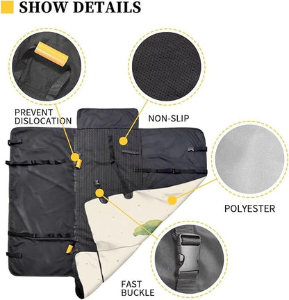 AFPANQZ Frog Dog Cat Seat Cover for Cars