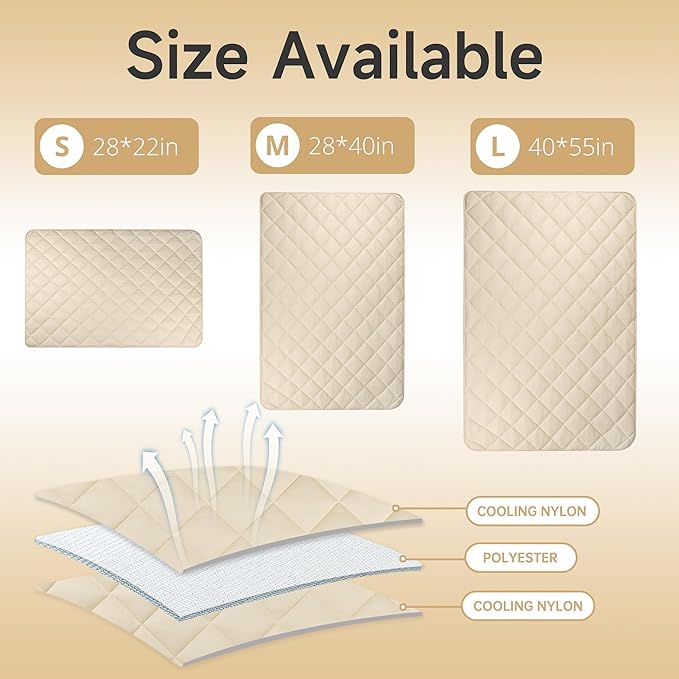 wegreeco Premium Cooling Blanket for Dogs and Cats