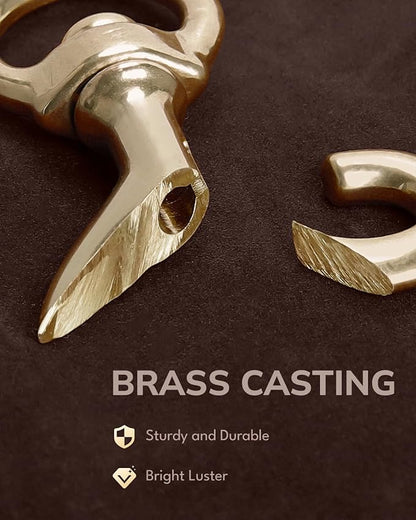 FAIRWIN Braided Leather Dog Leash 6 Foot S:1/2" x 6ft)