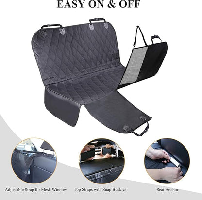 VIVAGLORY Dog Seat Cover for Back Seat