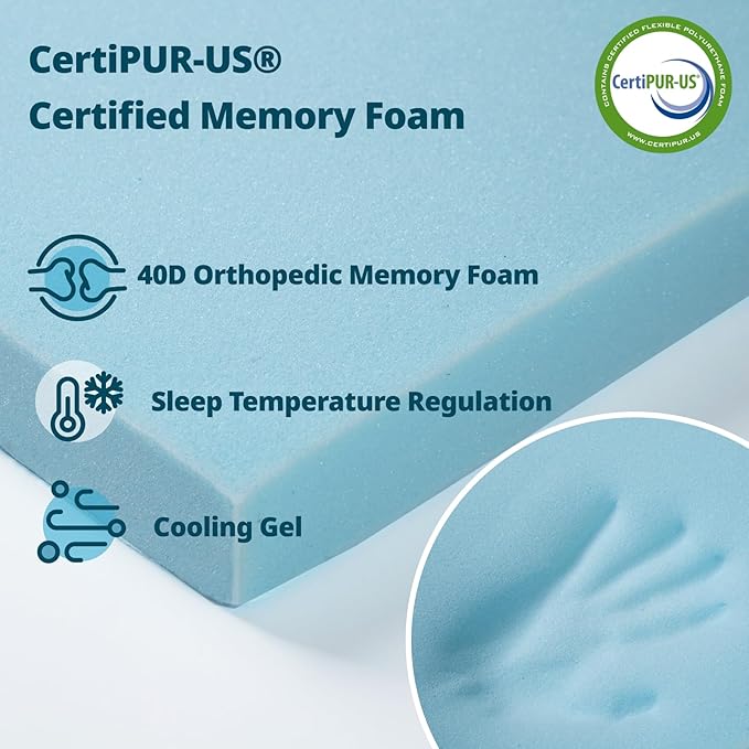 Memory Foam Dog Crate Pad 42-inch Dog