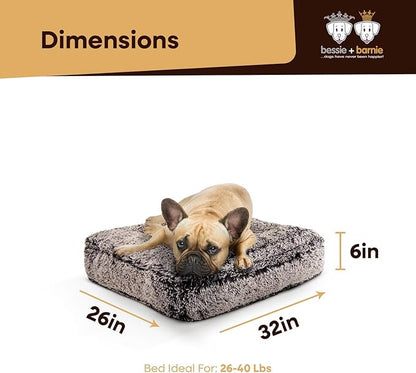 Bessie and Barnie Rectangle Dog Bed