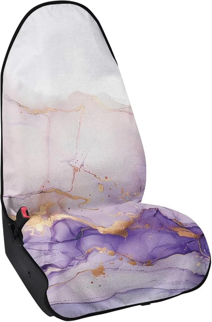 Marble Waterproof Towel Car Seat Cover Anti-Slip Bucket Seat Protector Washable Car Accessories Decro from Sweat