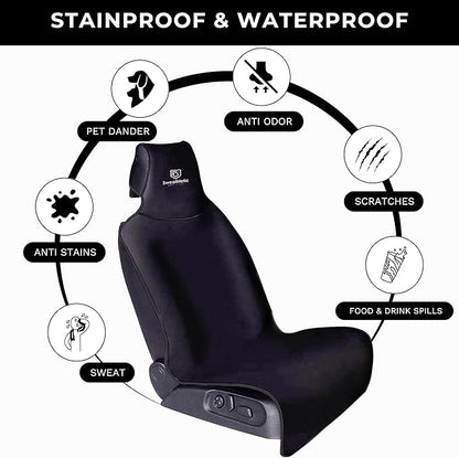 SweatSo Car Seat Protector Waterproof Car Seat Cover