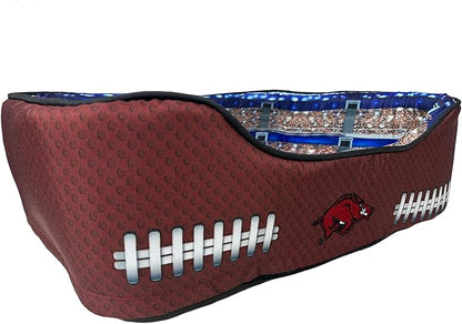 NCAA Arkansas Razorbacks Stadium Dog Bed