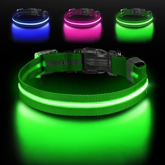 Led Dog Collar for Night Walking