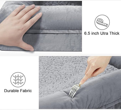 Large Dog Bed 4-Sides Removable