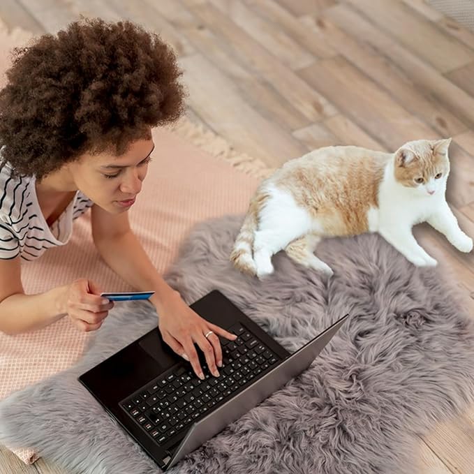 Fluffy Pet Dog Cat Bed Mat