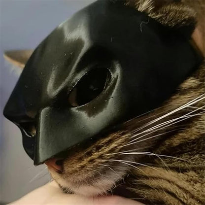 Cat Bat Cosplay Mask Funny Festival Costume Accessory for Cats Pet Clothing Accessory Mask for All Types of Cats(Medium)