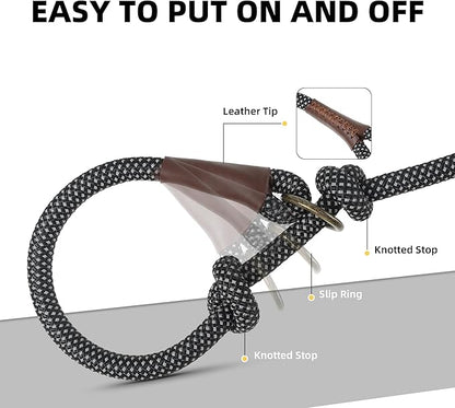 Mile High Life Slip Leads for Dogs 4 Feet