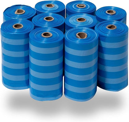 Best Pet Supplies Dog Poop Bags (150 Bags) for Waste Refuse Cleanup