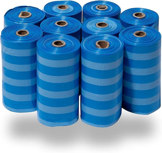 Best Pet Supplies Dog Poop Bags (150 Bags) for Waste Refuse Cleanup