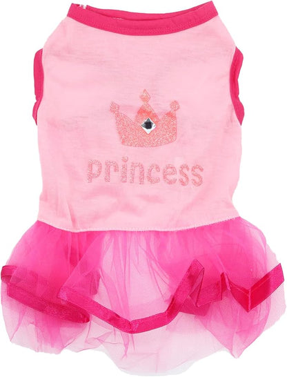 4 Packs Small Dog Dress Puppy Dresses Pet Small Dogs Shirt Girl Dog Clothes Dresses for Girls