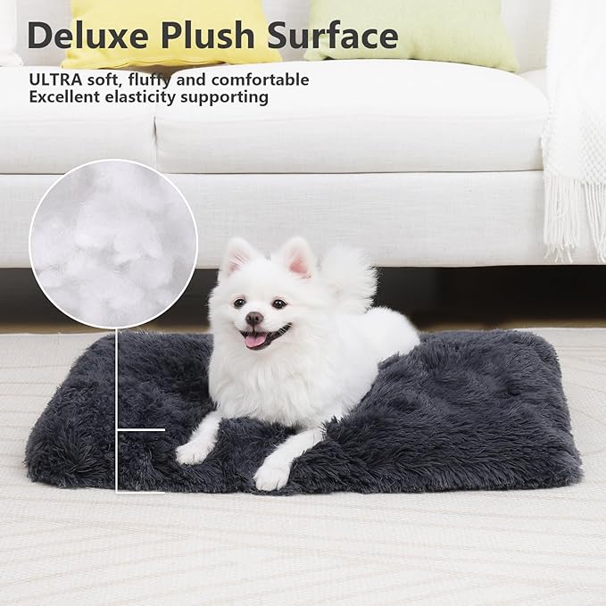 Vonabem Small Dog Bed Crate Pad 24 inch 24 * 18 inch