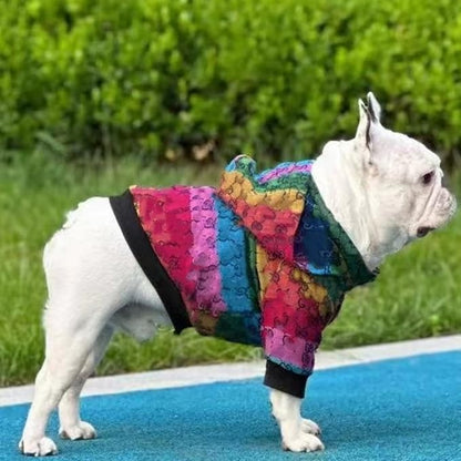 Dog Hoodie Luxury Dog Clothes Winter Dog Jacket