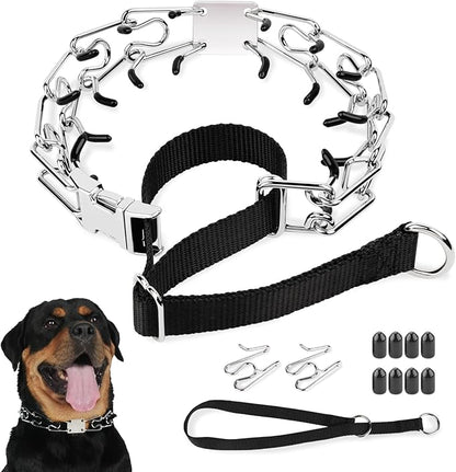 Mayerzon Martingale No Pull Collar for Large Medium Small Dogs Pitbull German Shepherd Doberman That Pull