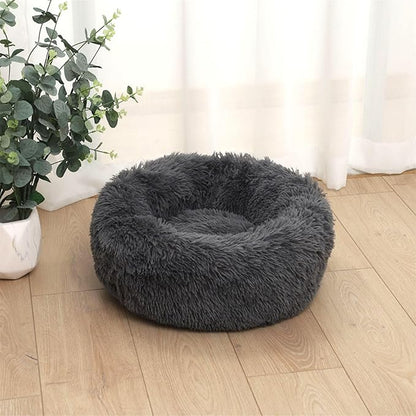 Cat Beds for Indoor Cats (24", Dark