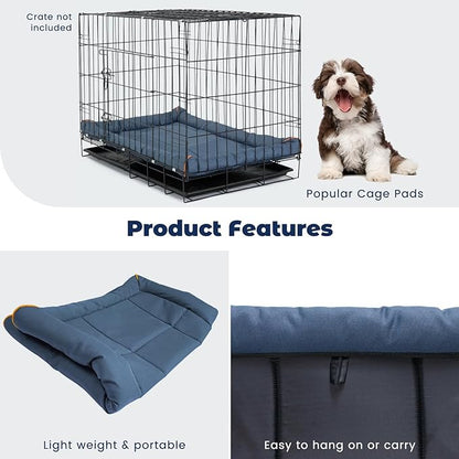 Miguel Oxford 900D Outdoor Waterproof Dog Bed for Metal Dog Crates Water-Resistant All Weather Pet Mat Durable Easy Wipe Clean Travel Indoor Outdoor Puppy Cat Crate Bed 42inch