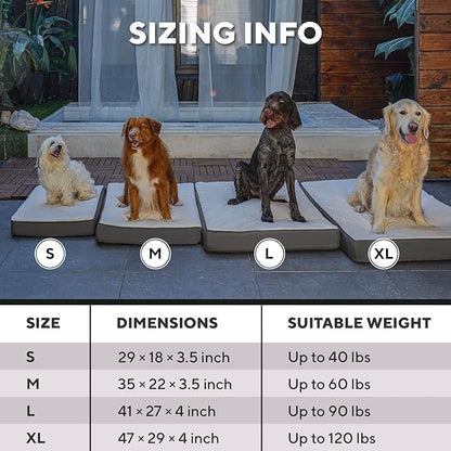 Orthopedic Dog Bed for Large Dogs