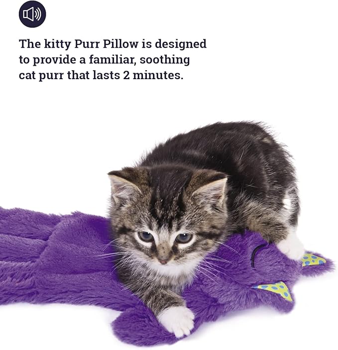 Catstages Purr Pillow Kitty Soothing Plush Cat Toy