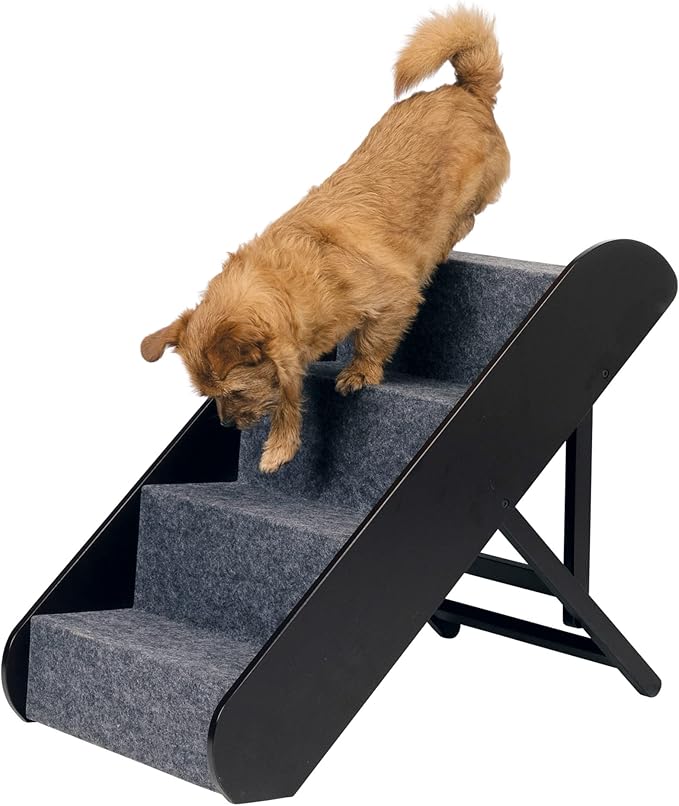 TRIXIE Adjustable 4-Step Pet Stairs