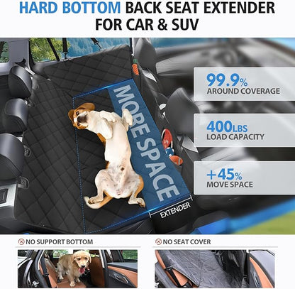 Back Seat Extender for Dogs 400lbs Capacity