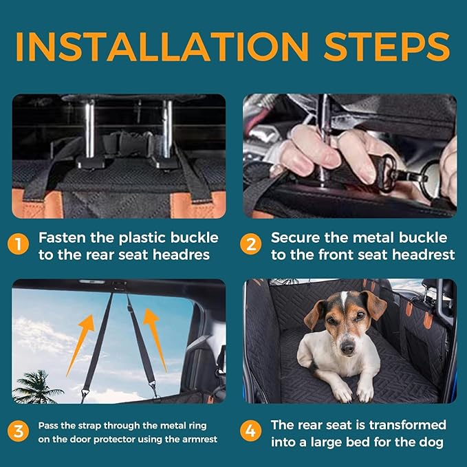 Extra Large Dog Car Seat Cover for Truck